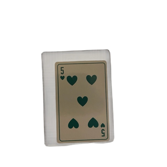 Christian Dior blue and white playing card - Picture 2 of 2